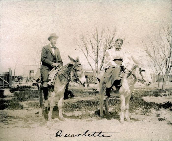 Ранчо Шумахера, Тусон, Аризона, 15 марта 1897 года, ловкий маркетинговый ход от Kodak. \ Фото: bing.com.