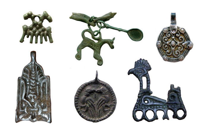 Древнерусские привески и амулеты XI – XIII веков