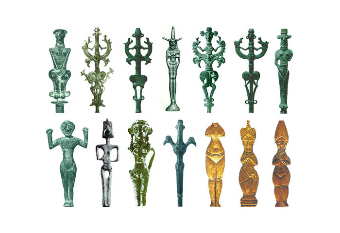 Скульптуры Богинь Железного века