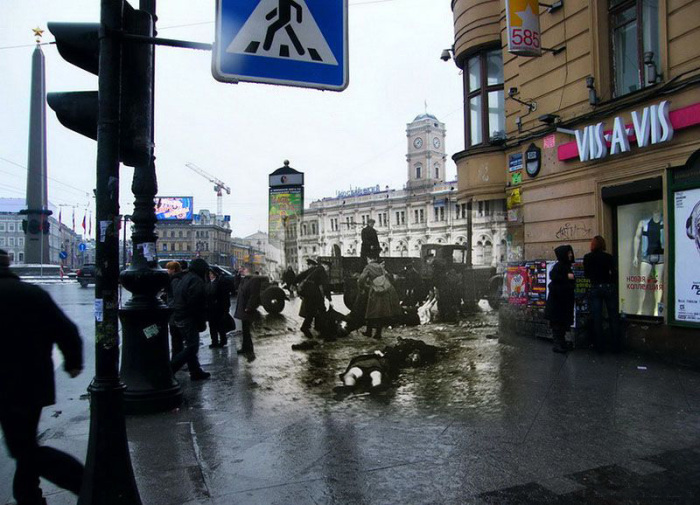 Фото блокадного Ленинграда и Санкт-Петербурга