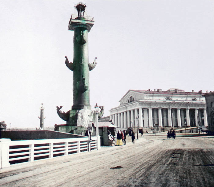 Торговля на набережной. Санкт-Петербург, 1896 г.