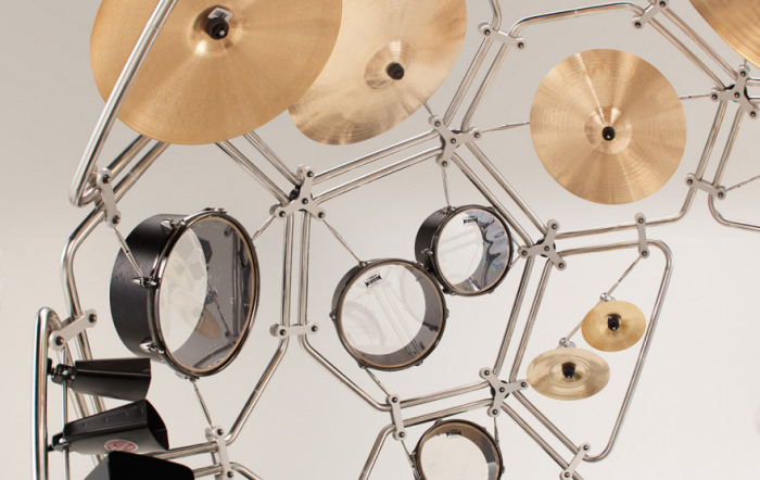 Барабанная установка Yamaha 360° Drum Kit. Детали.
