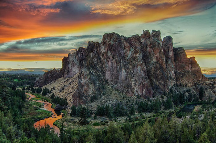 14 живописных снимков природных ландшафтов американского штата Орегон