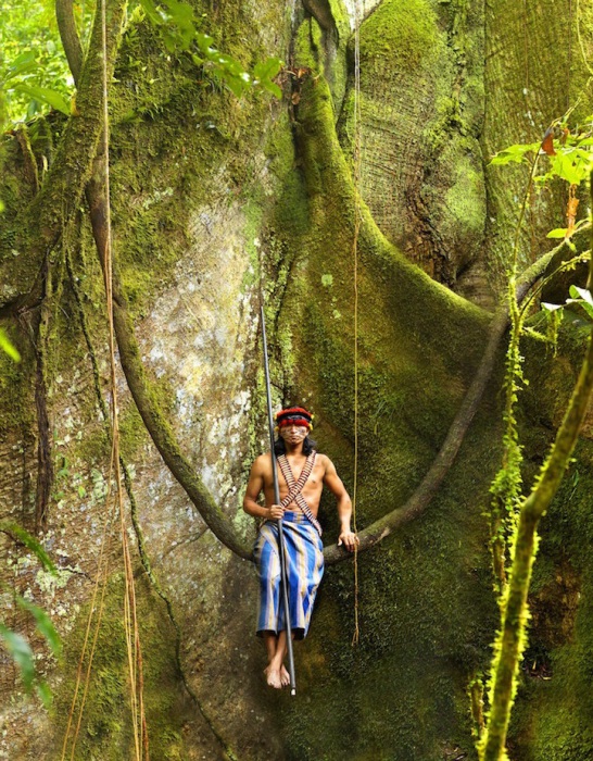Арутам — дух силы, которая поддерживает жизнь каждого шуар в лесах Амазонки, наполняя ее высшим смыслом, даруя защиту и помогая в сложные моменты.