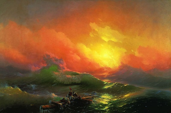 Величественные и эмоциональные картины Айвазовского.