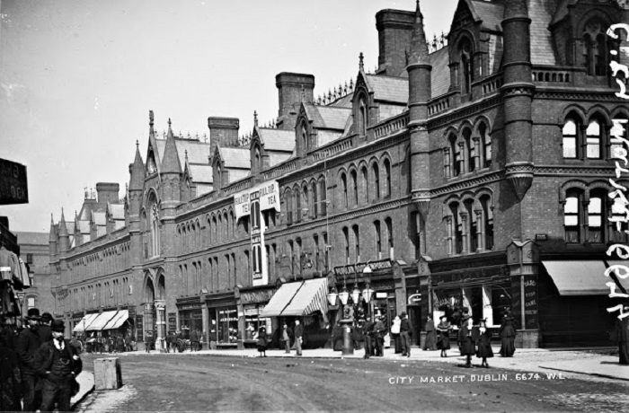 Джордж-стрит, Дублин, 1895 год.