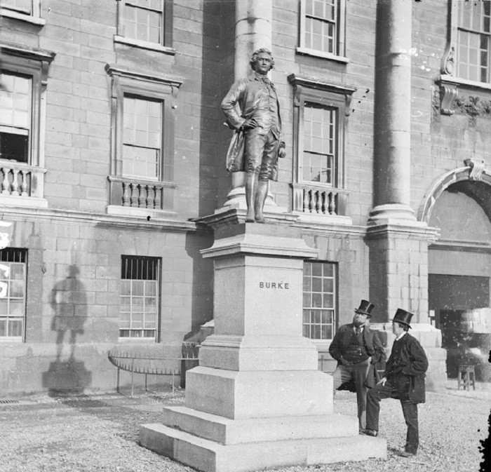 Английский государственный деятель, оратор и политический мыслитель, Дублин, 1868 год.
