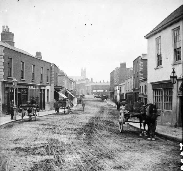 Пригород Дублина, 1870 год.