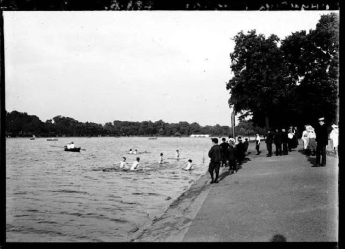 Гайд-парк. Лондон, 1900 годы.