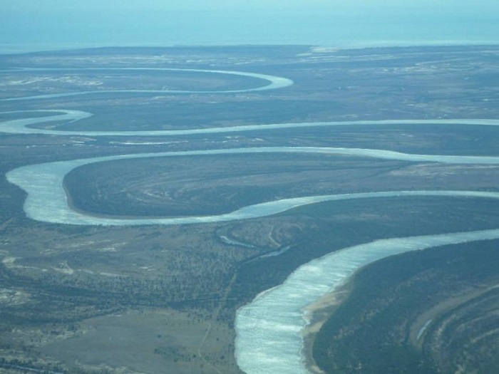 Залив Арафурского моря на севере Австралии.