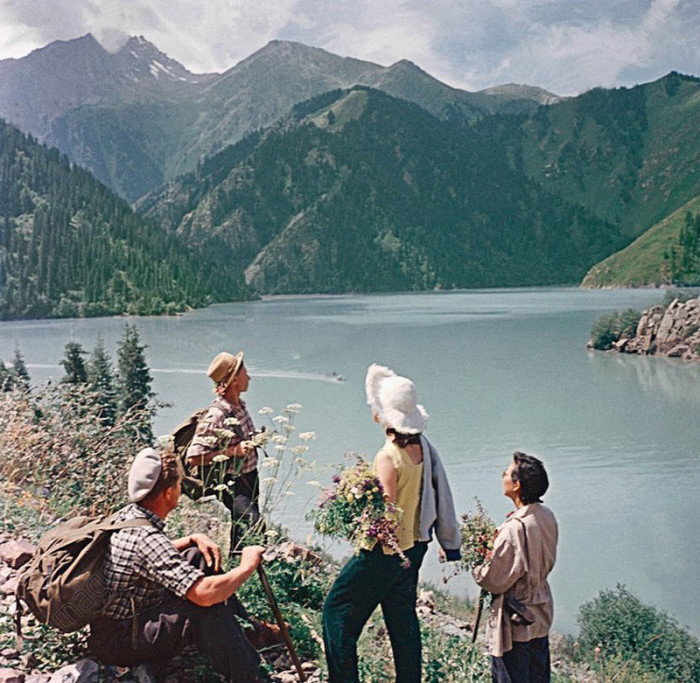 Озеро Иссык-Куль, 1959 год.