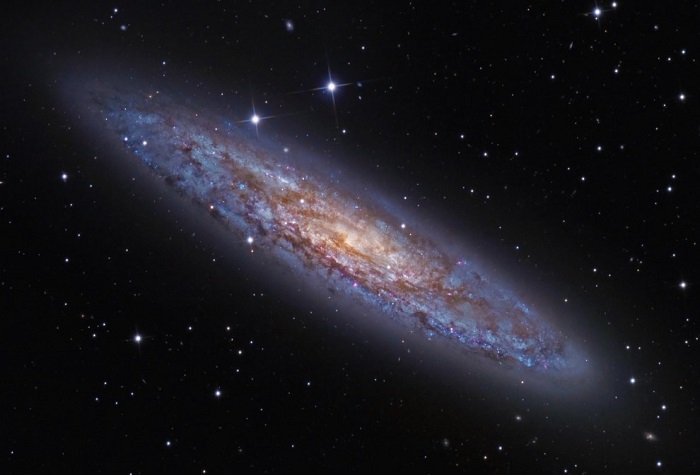 Галактика NGC 253 в созвездии Скульптор, Сидней, Австралия. Фотограф Marcus Davies.