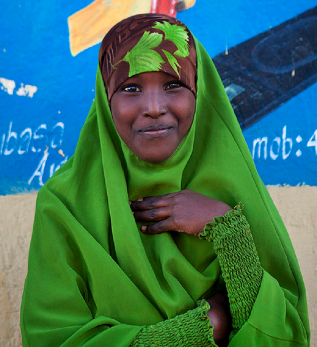 10. Женский портрет (Сомалиленд) 