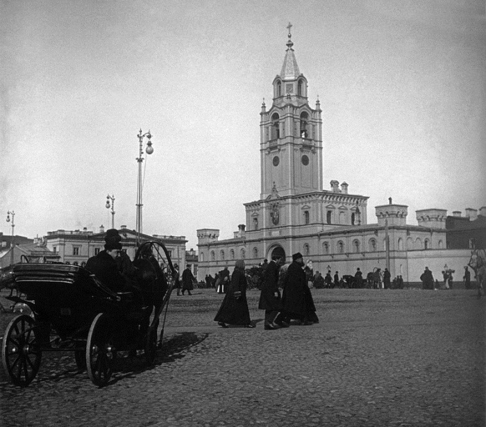 Несуществующий ныне Страстной монастырь - женский монастырь в Земляном городе у ворот Белого города в Москве.