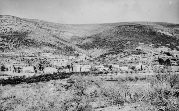 Панорама исторической области в Самарии.