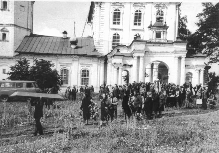 Погребение Владимира Ткачева в 1978 году.