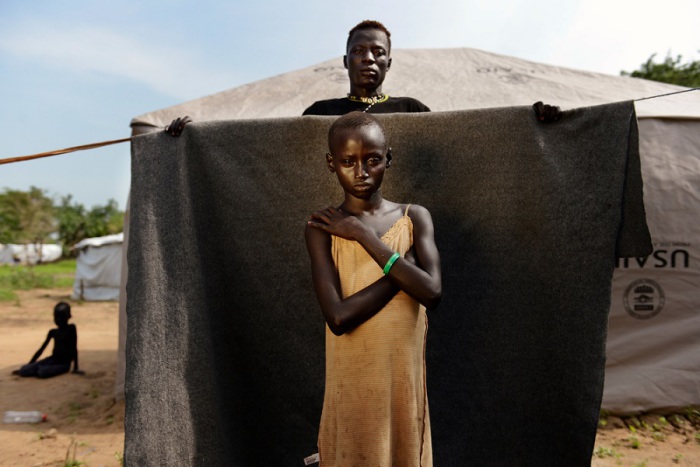 Портрет, созданный семилетним фотографом Крисом де Боде, который живет в лагере для перемещенных лиц. Автор фотографии: Крис де Боде, Нидерланды, 2 место.