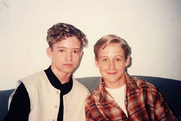 13-летний Джастин Тимберлейк и 14-летний Райан Гослинг. 1994год.