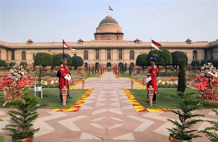 Официальный дом президента Индии.