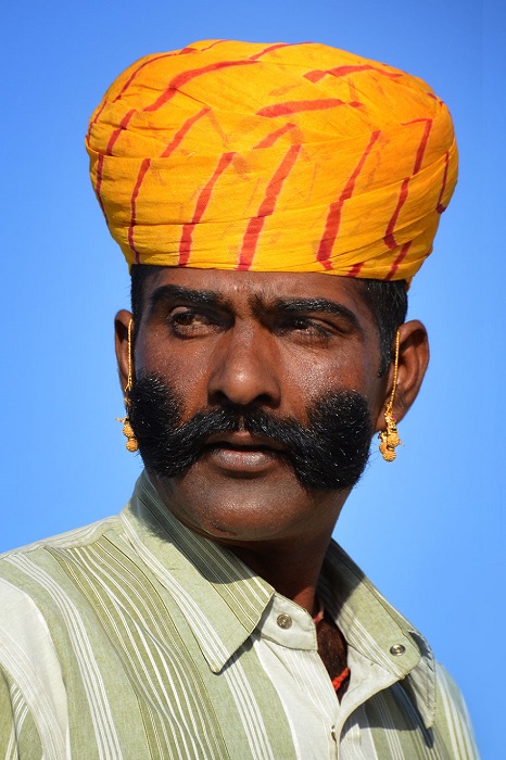 Житель штата Раджастан, расположенного на северо-западе Индии.