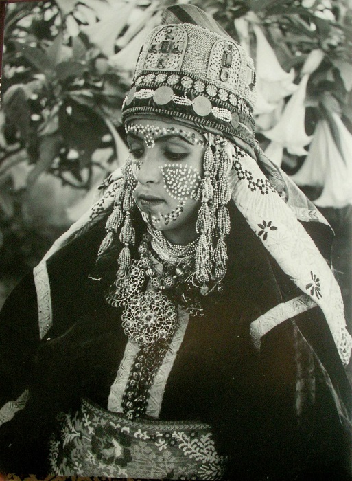 Традиционный костюм жителей марокканских еврейских общин.