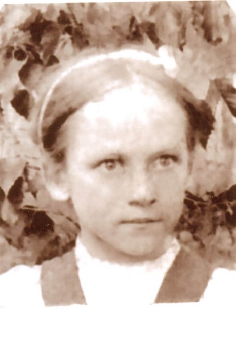 Дочь латышских переселенцев Зелма Сиекс в 1916 году.