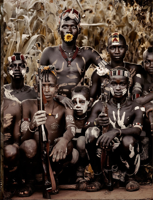 Племя Банна, населяющее высокогорье к востоку от реки Омо в Эфиопии.