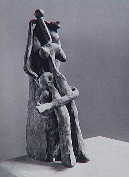 Бронзовая скульптура, 1932 года.