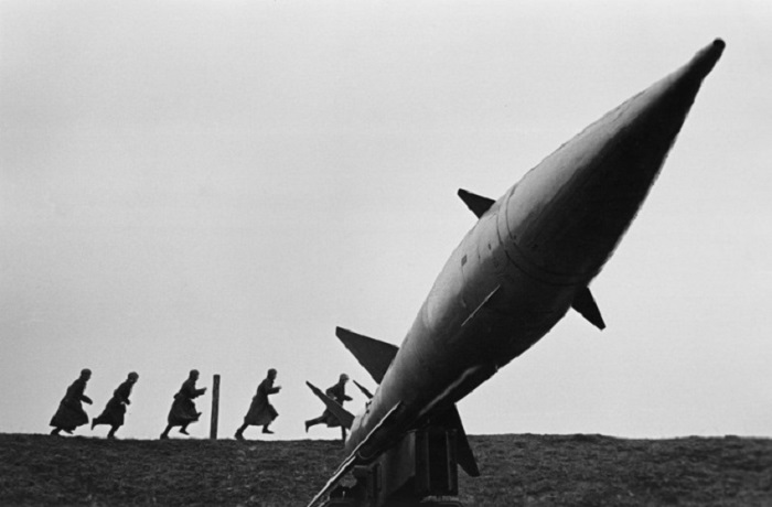 Зенитная управляемая ракета, 1970 год. Фотограф Василий Куняев.