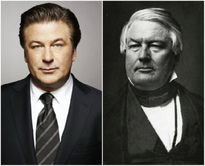 Сходство между американским актёром и 13-м президентом США.