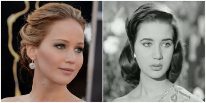 Сходство между американской и египетской актрисами.