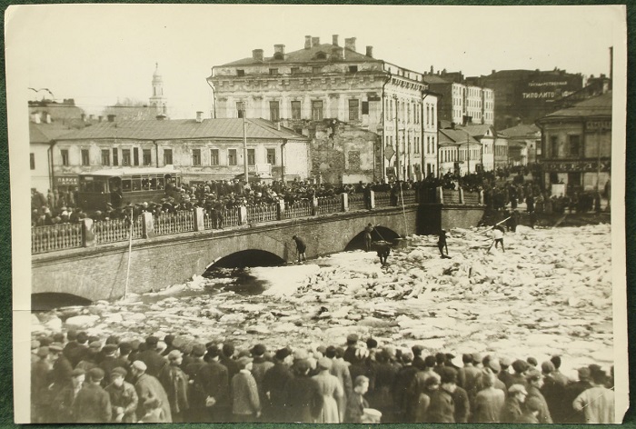 Москва - река, 1930 год.