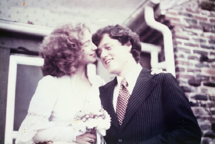 Молодожены в день свадьбы. 11 октября 1975 года.