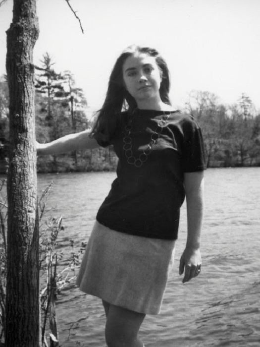 Студентка Хиллари Родэм. 1969 год.