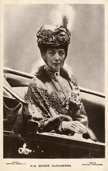 Королева Александры (1844-1925), супруга Эдуарда VII.