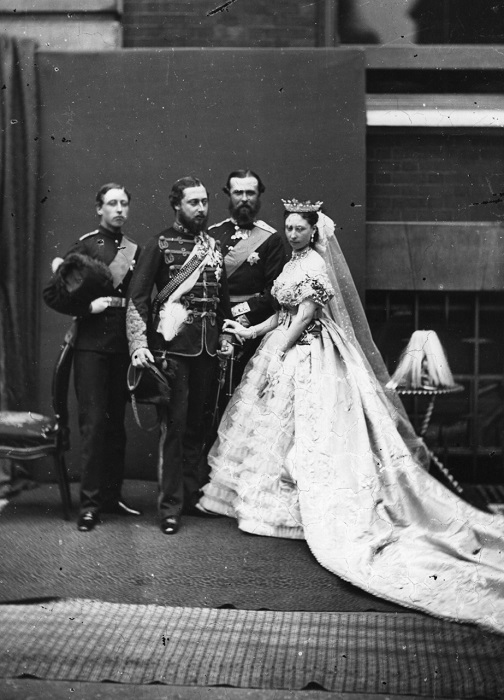 Прием по случаю свадьбы третьей дочери королевы Виктории, 1 июня 1867 года.