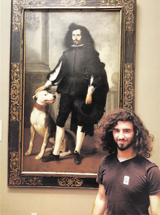 Автор картины «Портрет дона Андреаса де Андраде» (около 1665-1670 годов) - испанский художник Бартоломе Эстебан Мурильо (Bartolome Esteban Murillo).