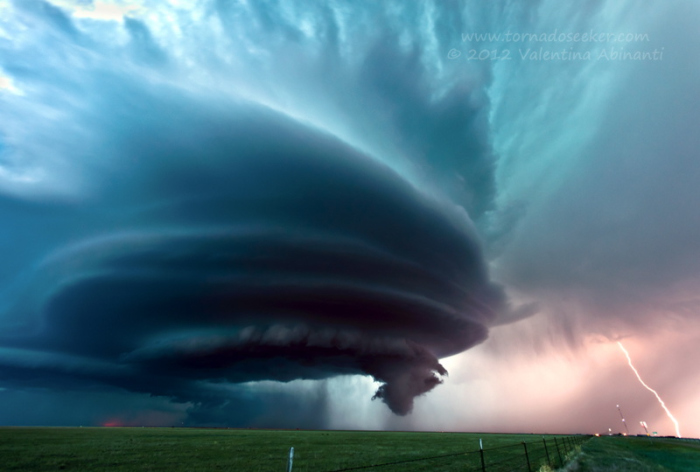 Буря в Техасе. Автор фотографии: Валентина Абинанти.