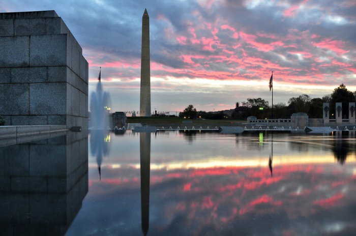 Вашингтонский монумент поражает своим величием.