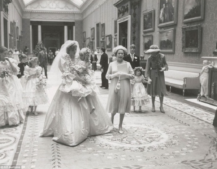 Свадьба принцессы Дианы и принца Чарльза, 1981 год.