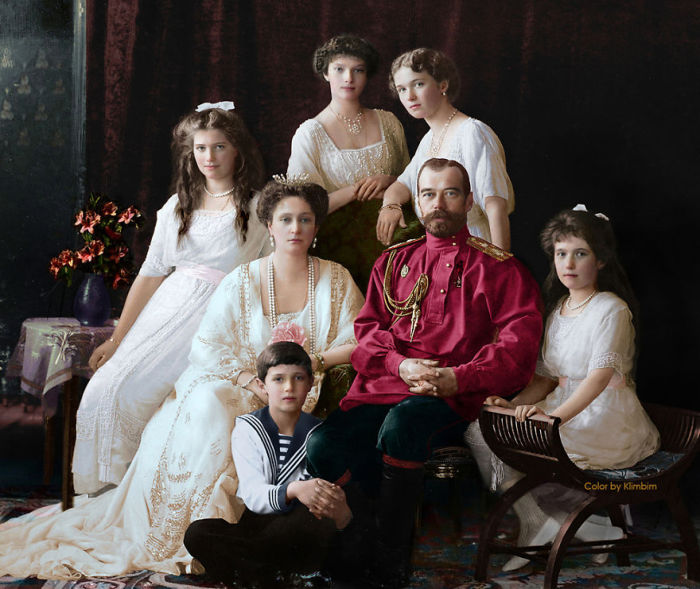 Семья была главной опорой для Николая II.