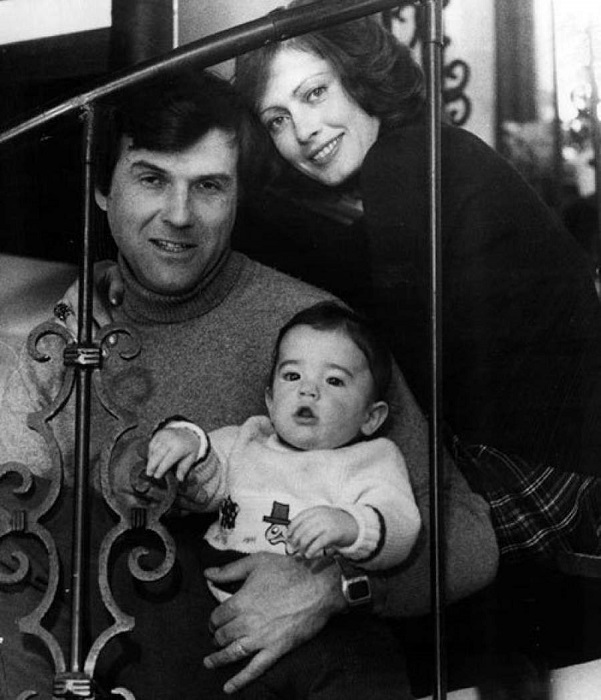 Виктория Яковлевна с мужем-американцем Ричардом и сыном Кристофером.