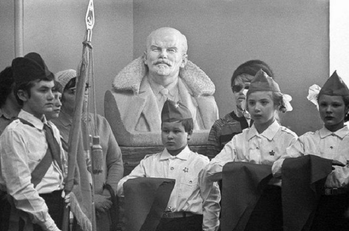 Представители детской коммунистической организации.