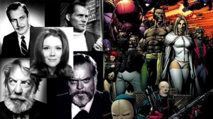 Роберт Прайс (Robert Price), Роберт Шоу (Robert Shaw), Дональд Сазерленд (Donald Sutherland), Орсон Уэллс (Orson Wells) и Диана Риг (Diana Rig) превратились в злодеев комикса Люди Икс (X-Men).