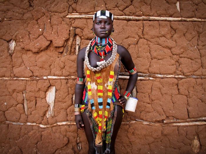 Hamar Portrait, Ethiopia