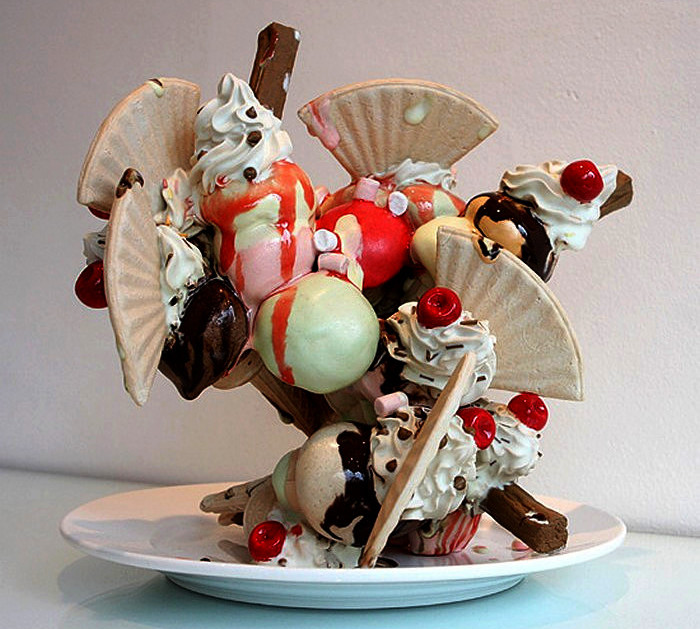 Десерты, которые нельзя съесть. Аппетитные скульптуры Анны Барлоу (Anna Barlow)