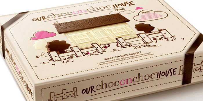 Шоколадный конструктор Choc-on-Choc House и шоколадная раскраска Painting Kit