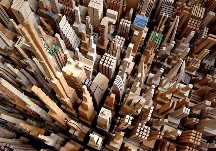 The City Series: городской пейзаж в скульптурах Джеймса МакНабба