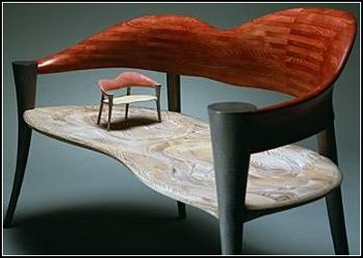 Удивительная деревянная мебель от Джона Мэйкписа (John Makepeace)