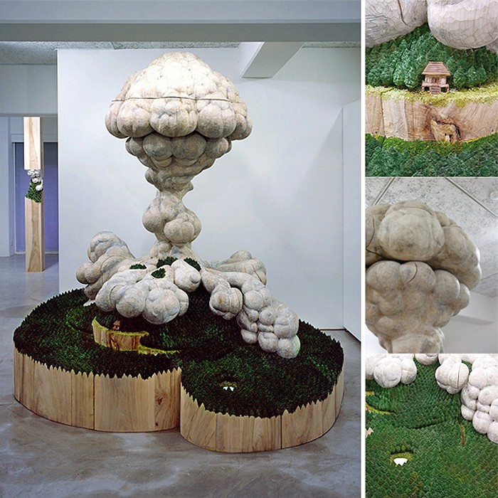 Удивительные скульптуры Keisuke Tanaka, вырезанные из цельных кусков дерева